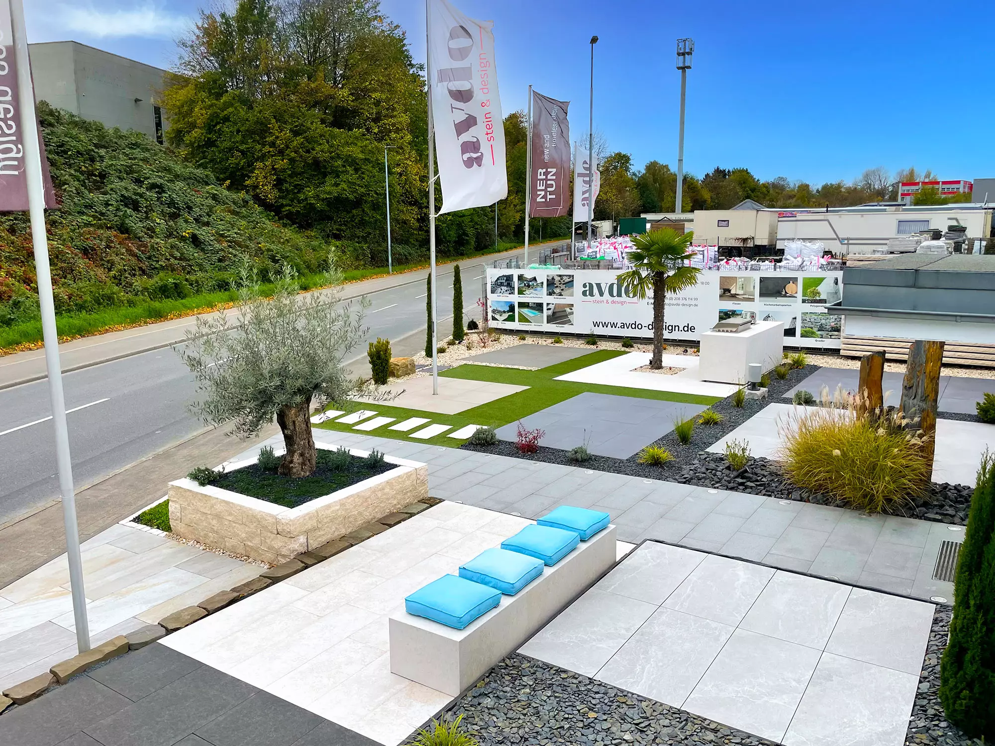 Outdoor Ausstellung avdo design GmbH Geitlingstraße 131, 45472 Mülheim an der Ruhr