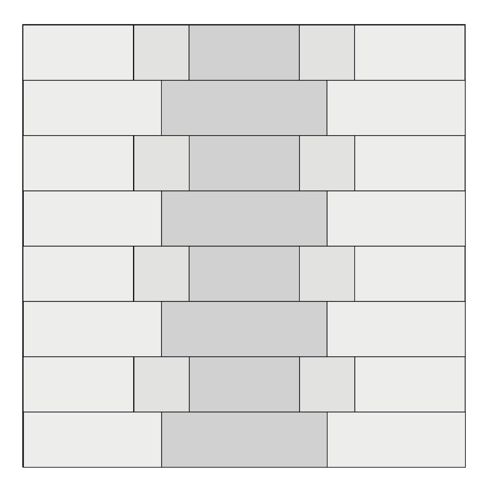 Rechteck Quadrat Verband