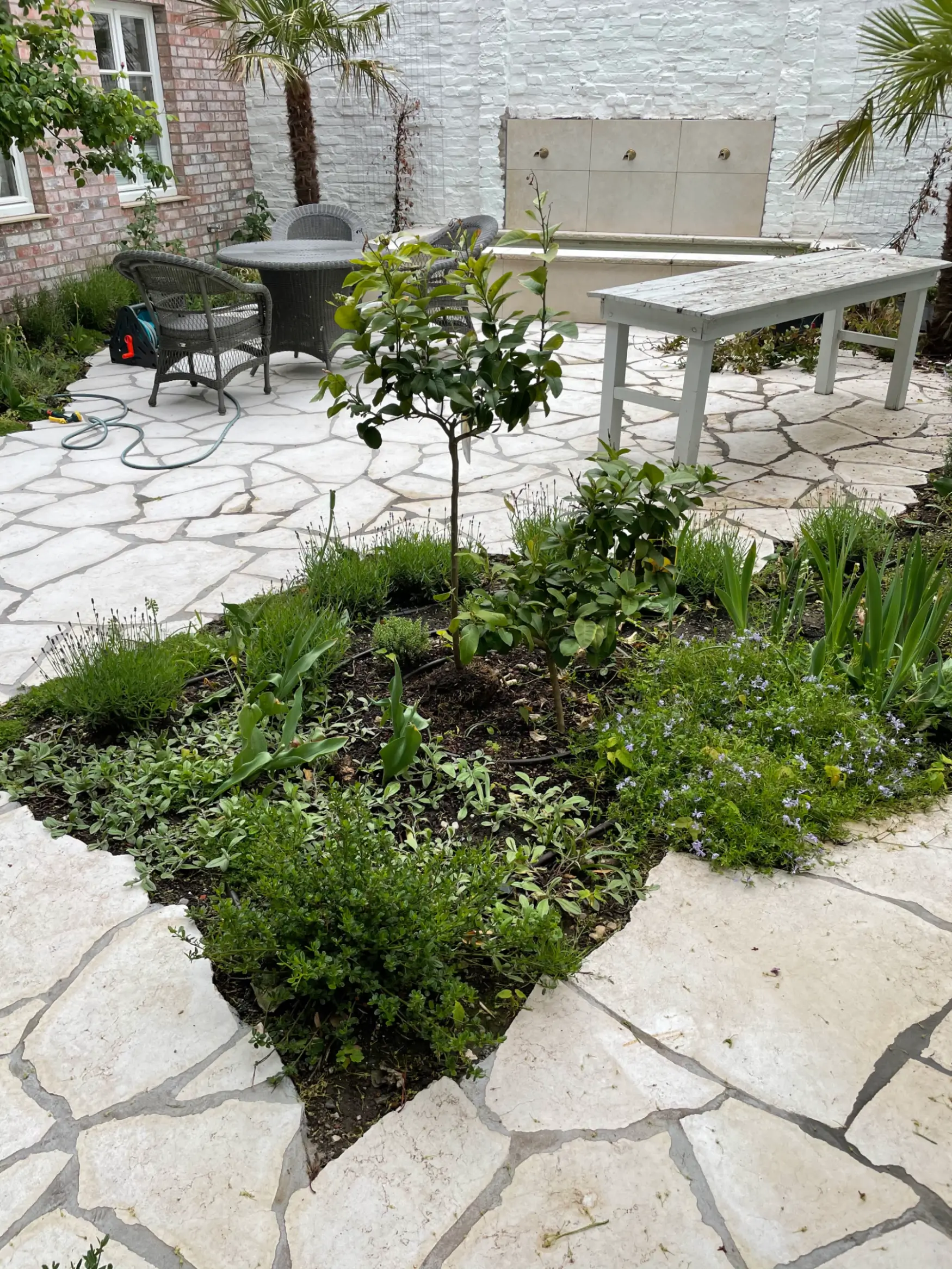 Terrasse Naturstein